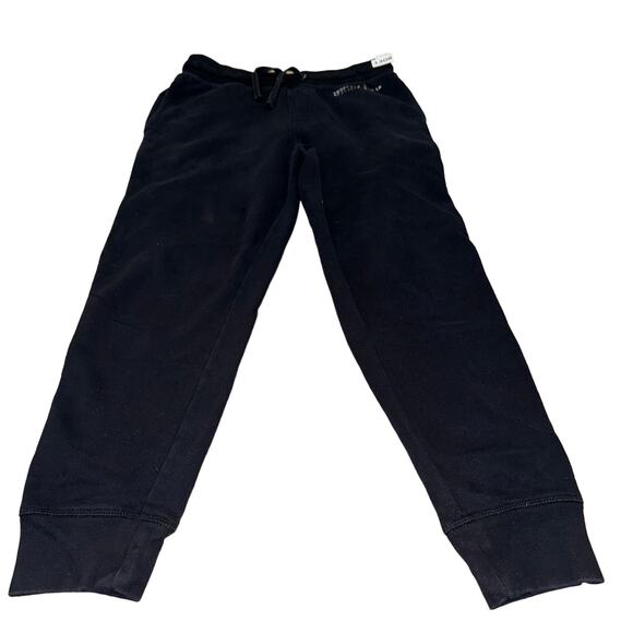 GAP ComfortFit Fleece-Lined Black Jogger Pants for Him & Her (see imperfection) - Picture 1 of 7